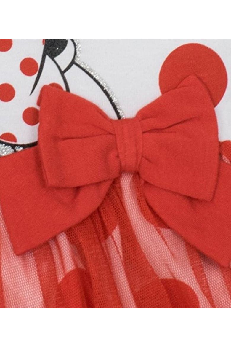 Minnie Mouse Short Sleeve Tutu Dress, Alternate, color, Minnie Red Polka Dot