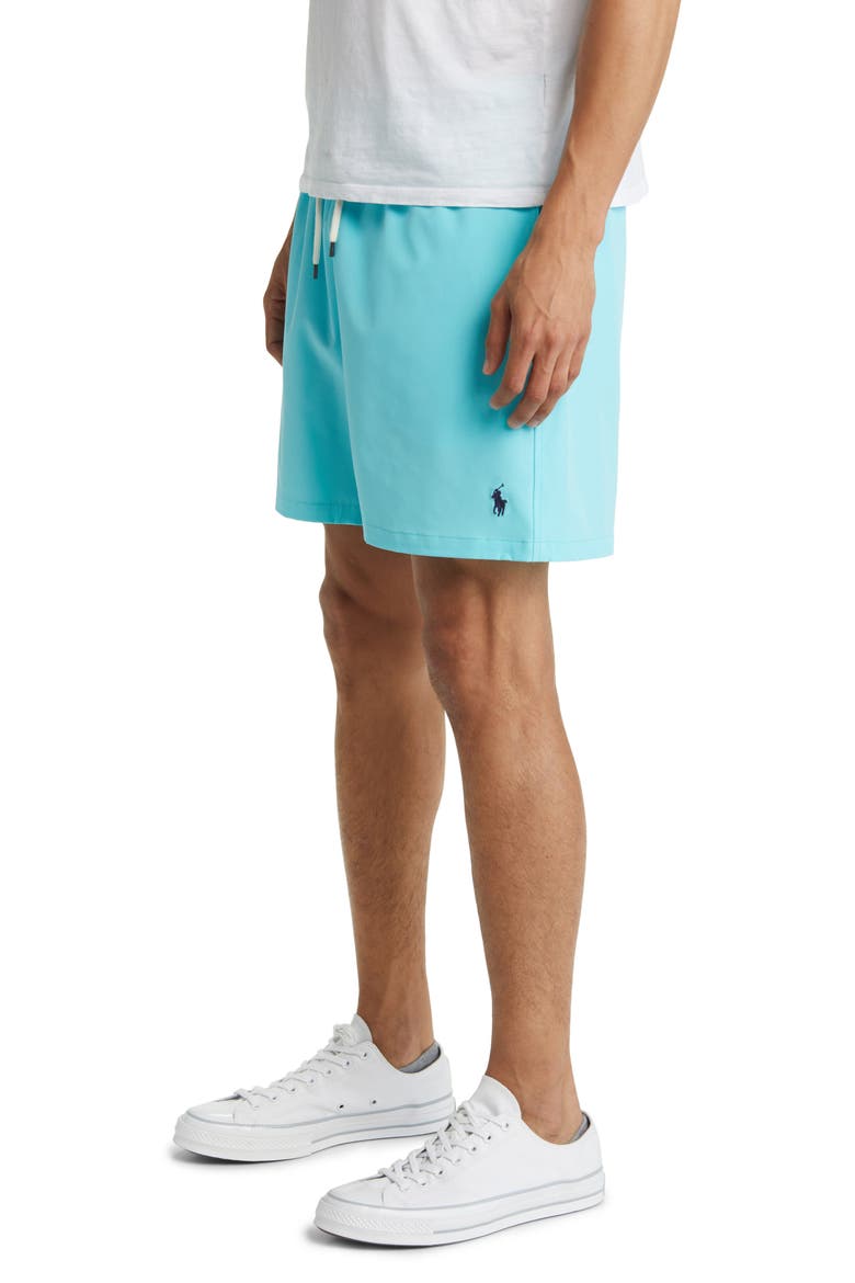 Traveler Swim Trunks, Alternate, color, HAMMOND BLUE