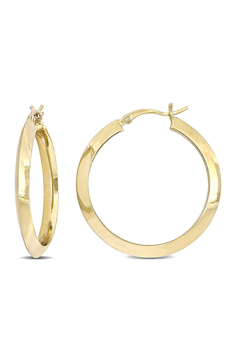 DELMAR 31mm Hoop Earrings, Main, color, Gold