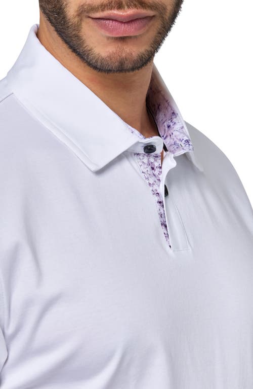 Brooklyn Brigade Solid Polo In White