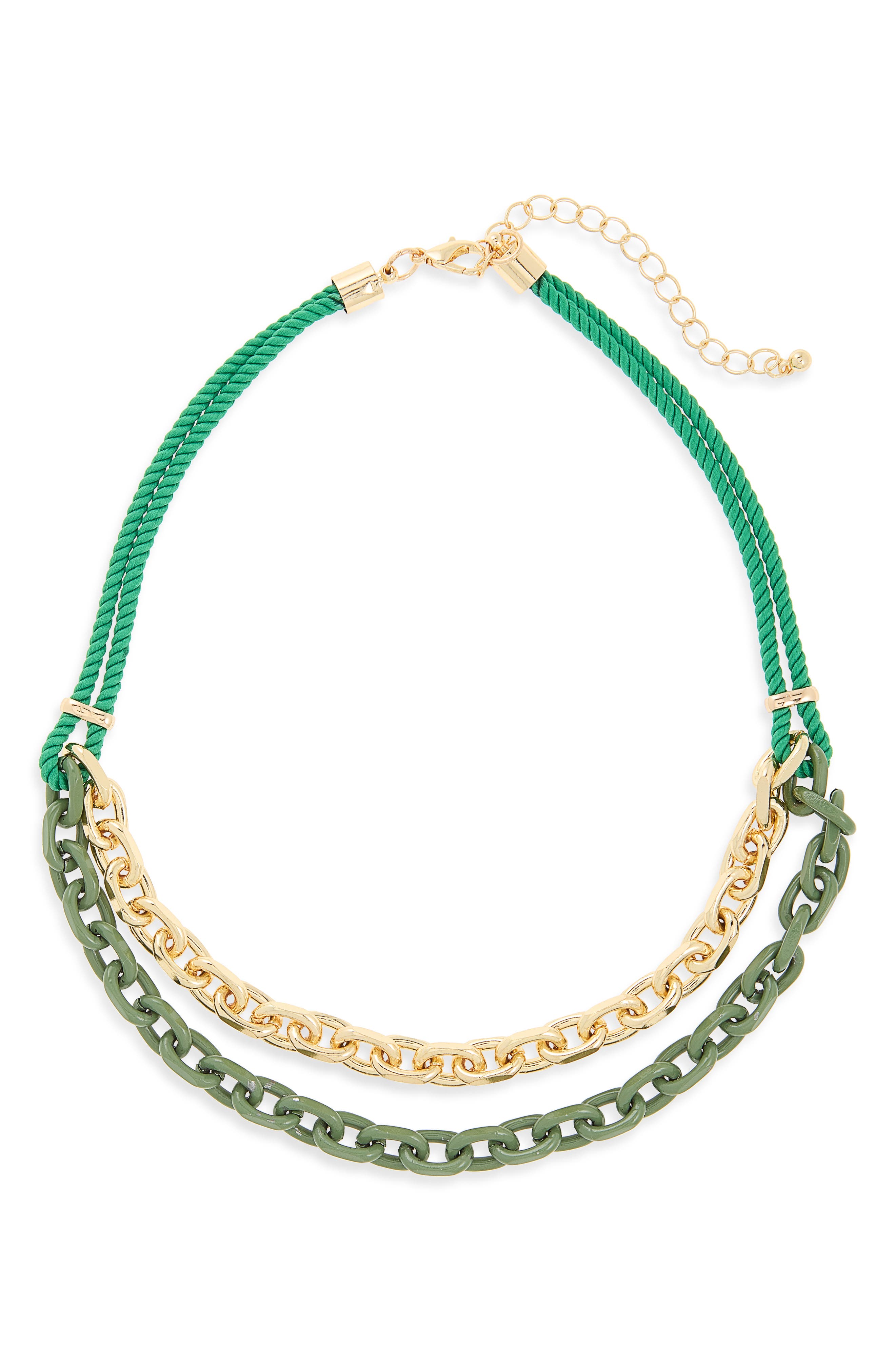Layered Cord Necklace