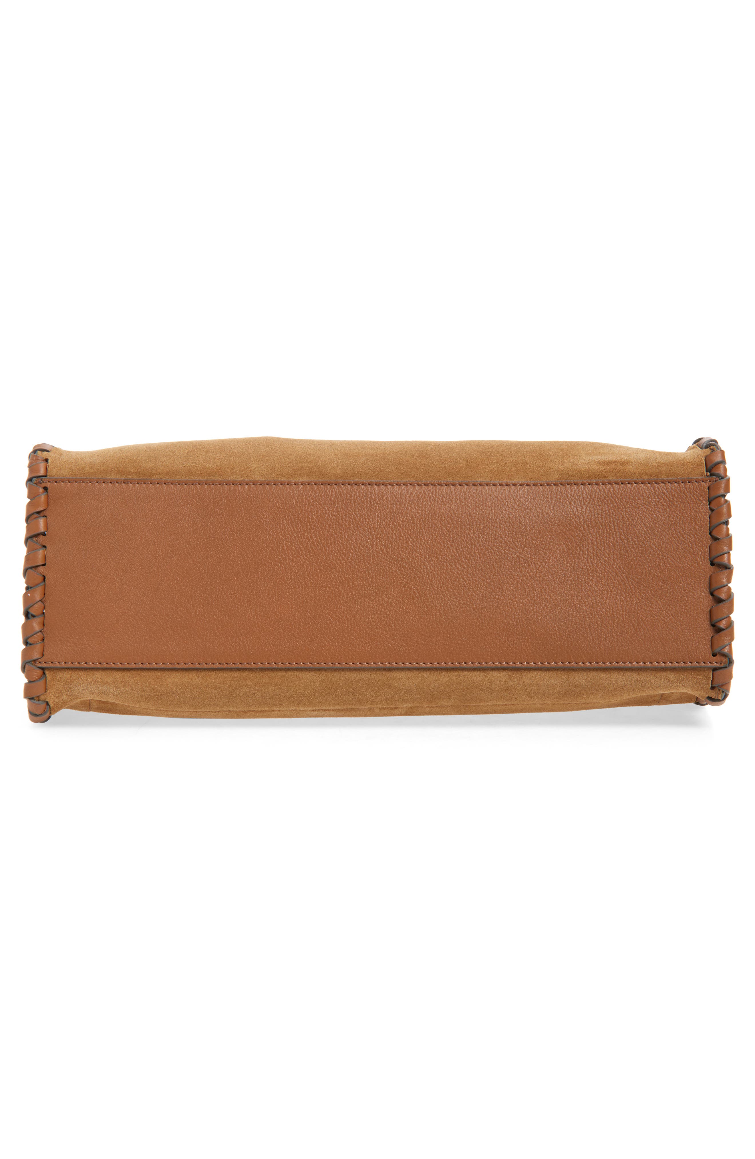 Anya Hindmarch Mortimer Whipstitch Tote, Alternate, color, Pecan