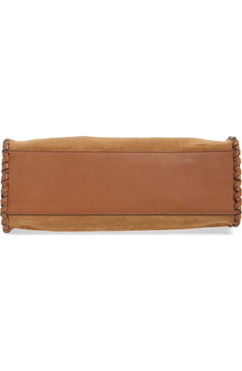 Anya Hindmarch Mortimer Whipstitch Tote, Alternate, color, Pecan