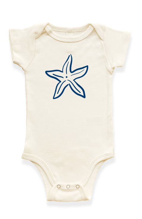 Starfish Organic Cotton Baby Bodysuit