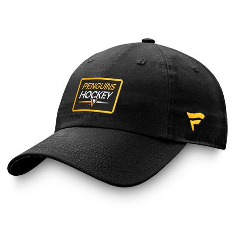 Men's Fanatics Branded  Black Pittsburgh Penguins Authentic Pro Prime Adjustable Hat