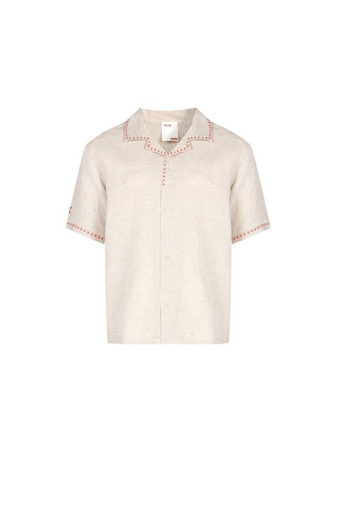 Linen Blend Free Heaven Linen Shirt