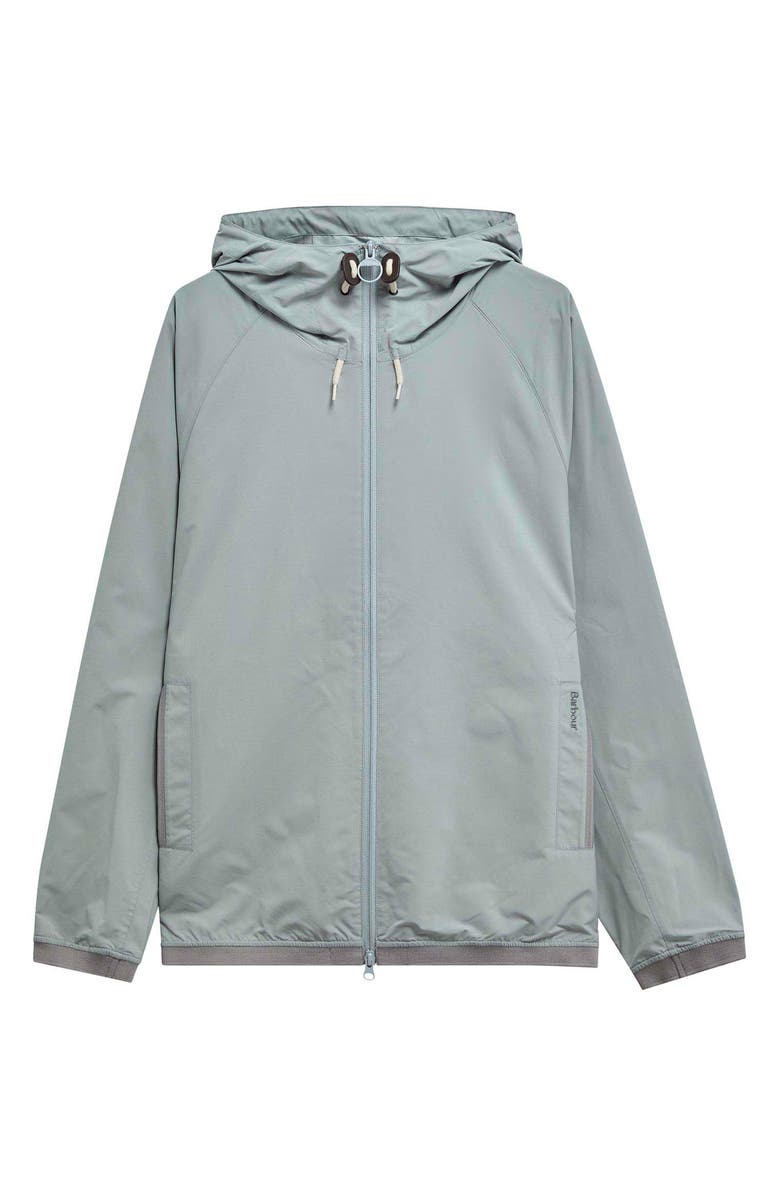 Barbour Stoneport Showerproof Hooded Jacket, Alternate, color, Dusty Slate