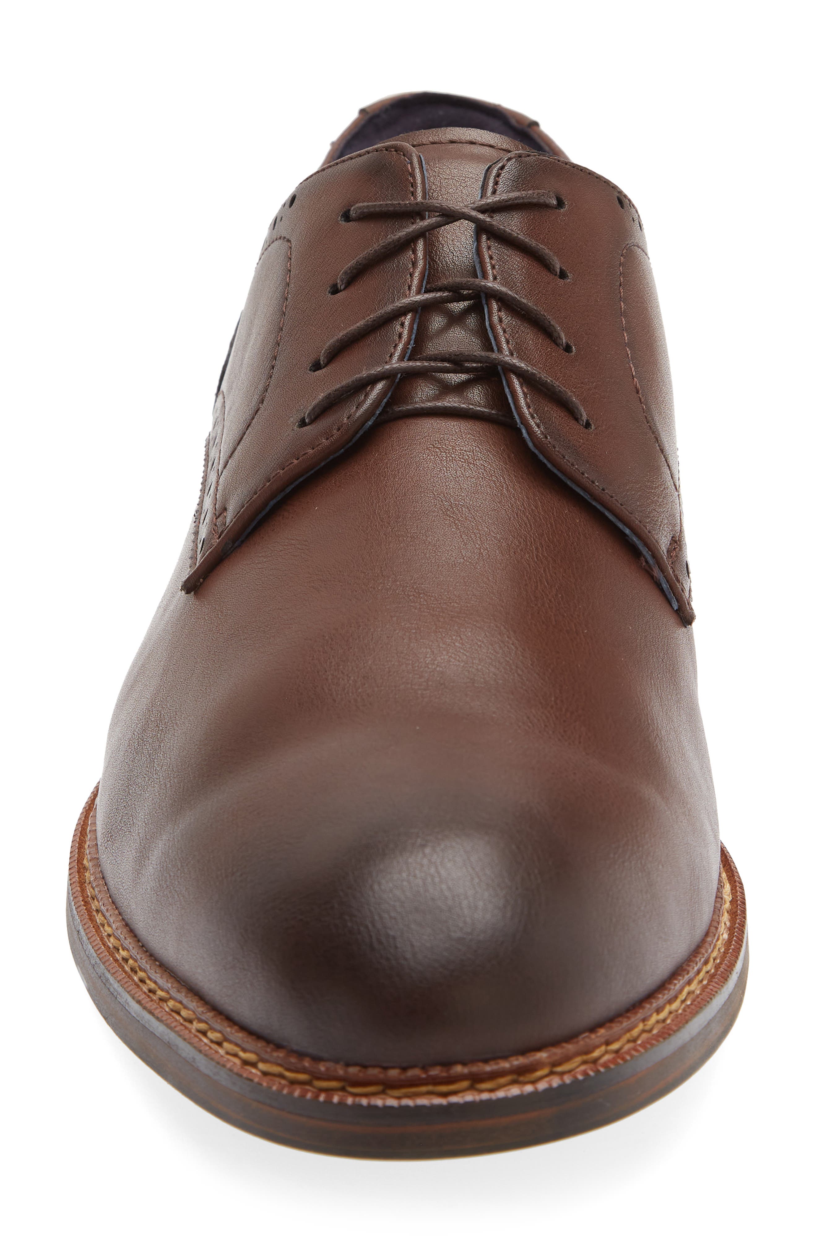 Steve Madden Perrin Lace-Up Derby, Alternate, color, Brown