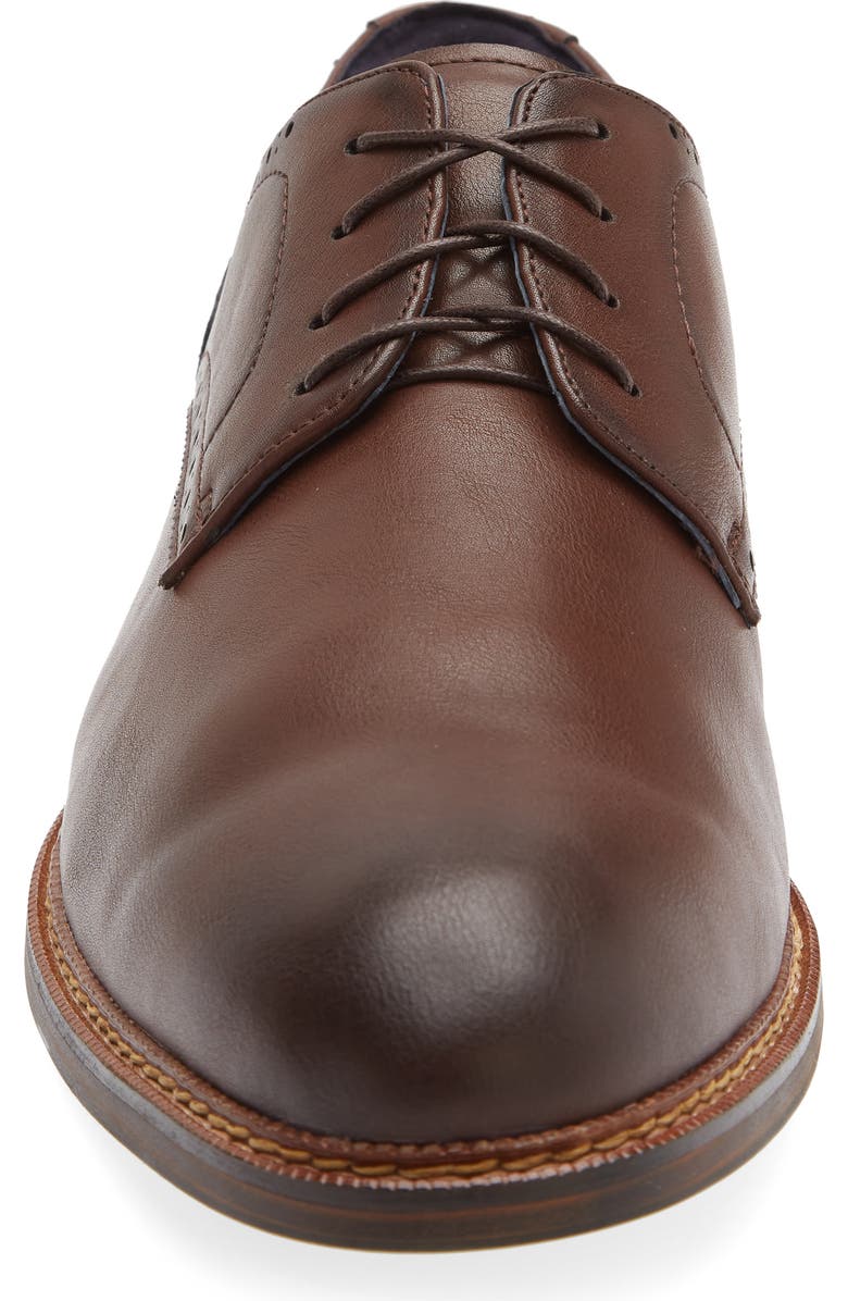 Steve Madden Perrin Lace-Up Derby, Alternate, color, Brown