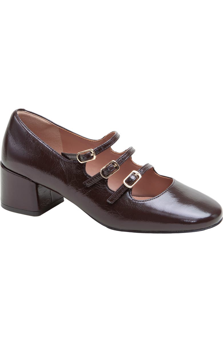 Linea Paolo Mariana Mary Jane Pump, Main, color, Chocolate