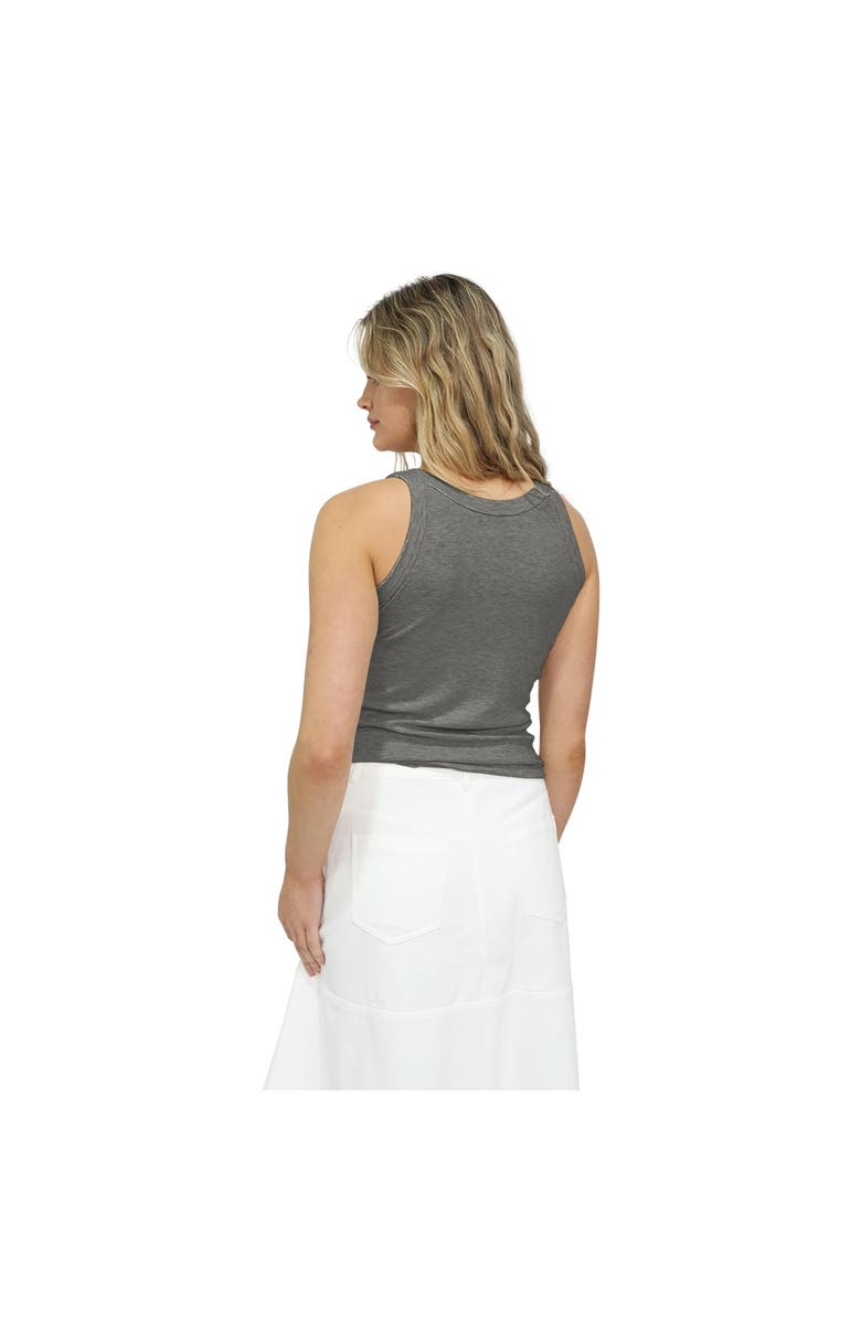 Belle & Bloom Last Time Ribbed Tank Top, Alternate, color, Grey
