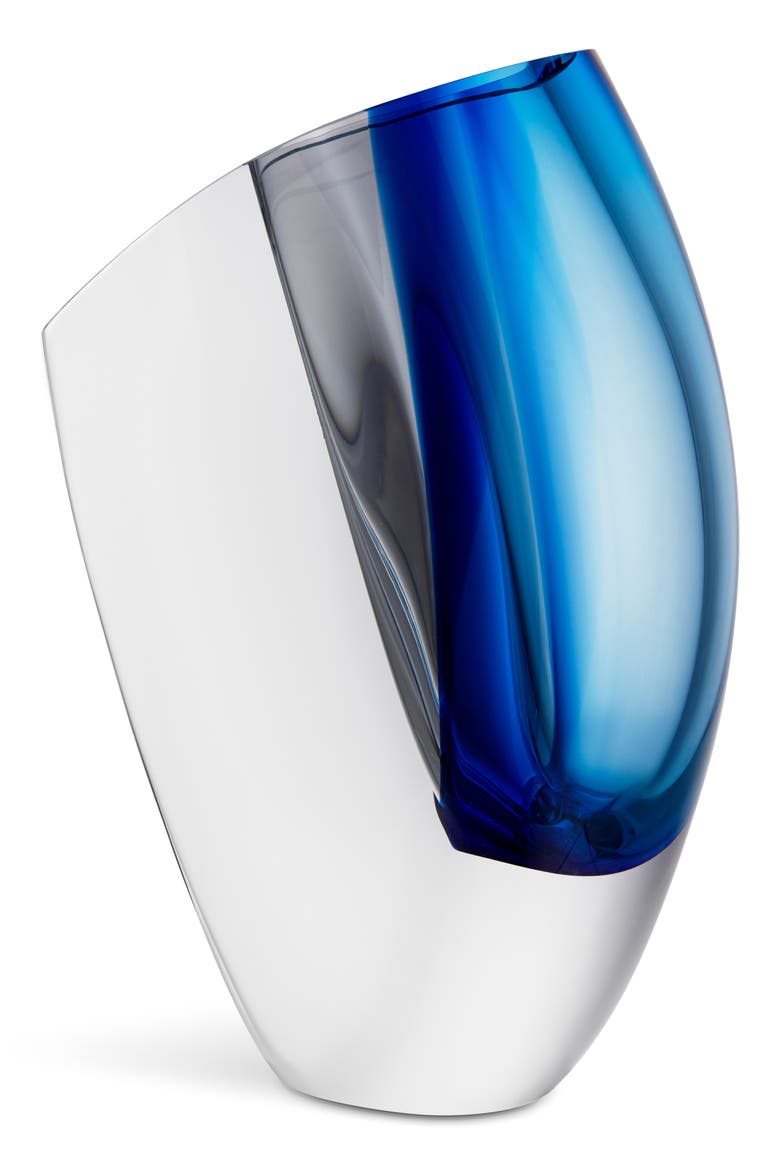 Mirage Extralarge Vase, Main, color, BLUE