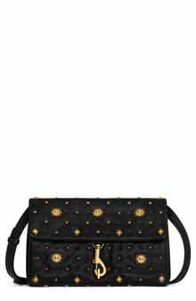 Rebecca Minkoff Edie Crossbody Bag with Evil Eye Studs