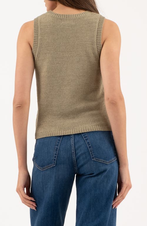 BLU PEPPER BLU PEPPER SOLID SLEEVELESS SWEATER