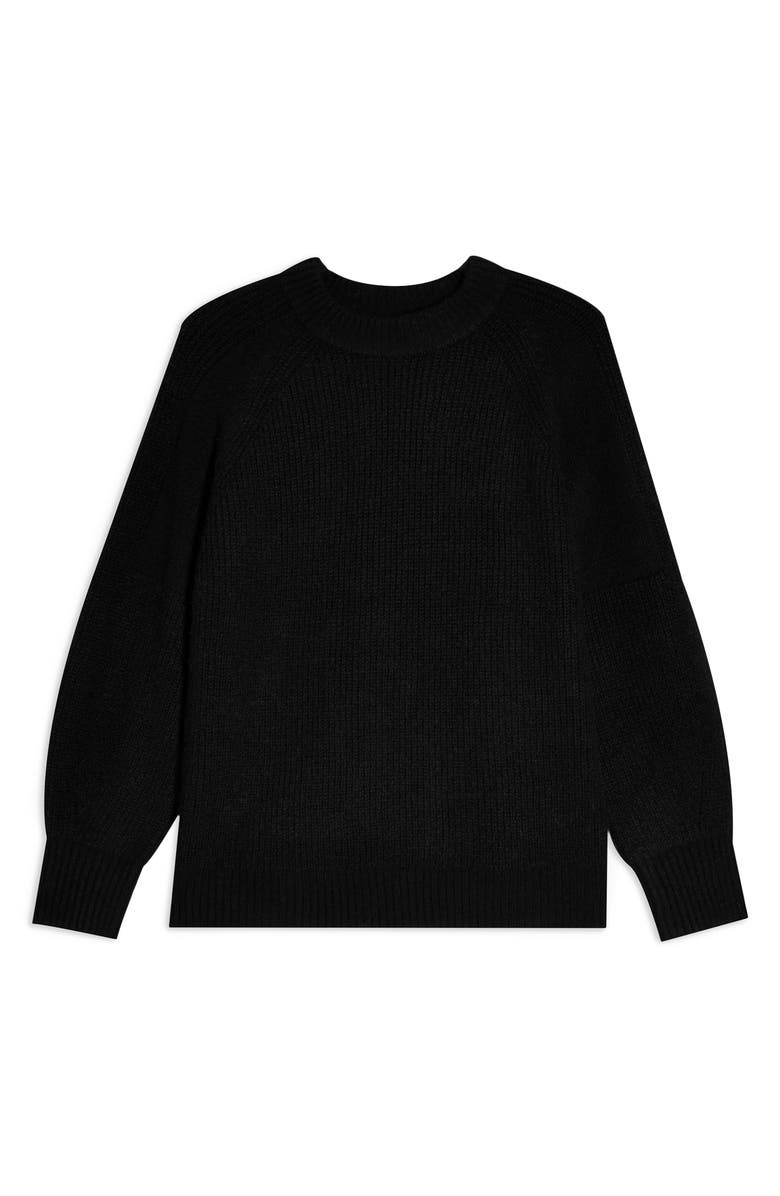 Topshop Crewneck Sweater, Alternate, color,