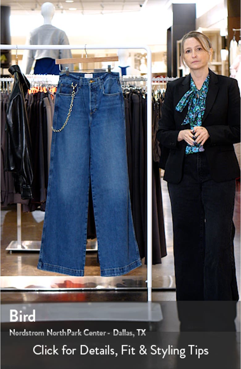 The Masha Superhigh Waist Wide Leg Jeans, sales video thumbnail