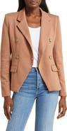 GIBSONLOOK Double Breasted Cotton Blend Blazer