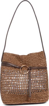 Sam Edelman Bexy Raffia Bucket Bag