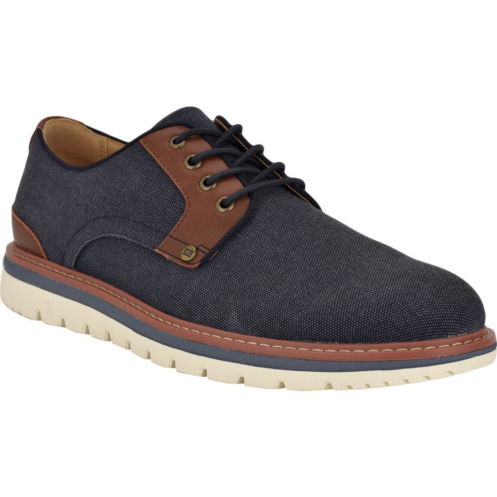 Tommy Hilfiger Vessile Derby Sneaker In Navy/cognac Multi