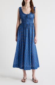 DÔEN Emmaretta Sleeveless Tie Waist Maxi Dress