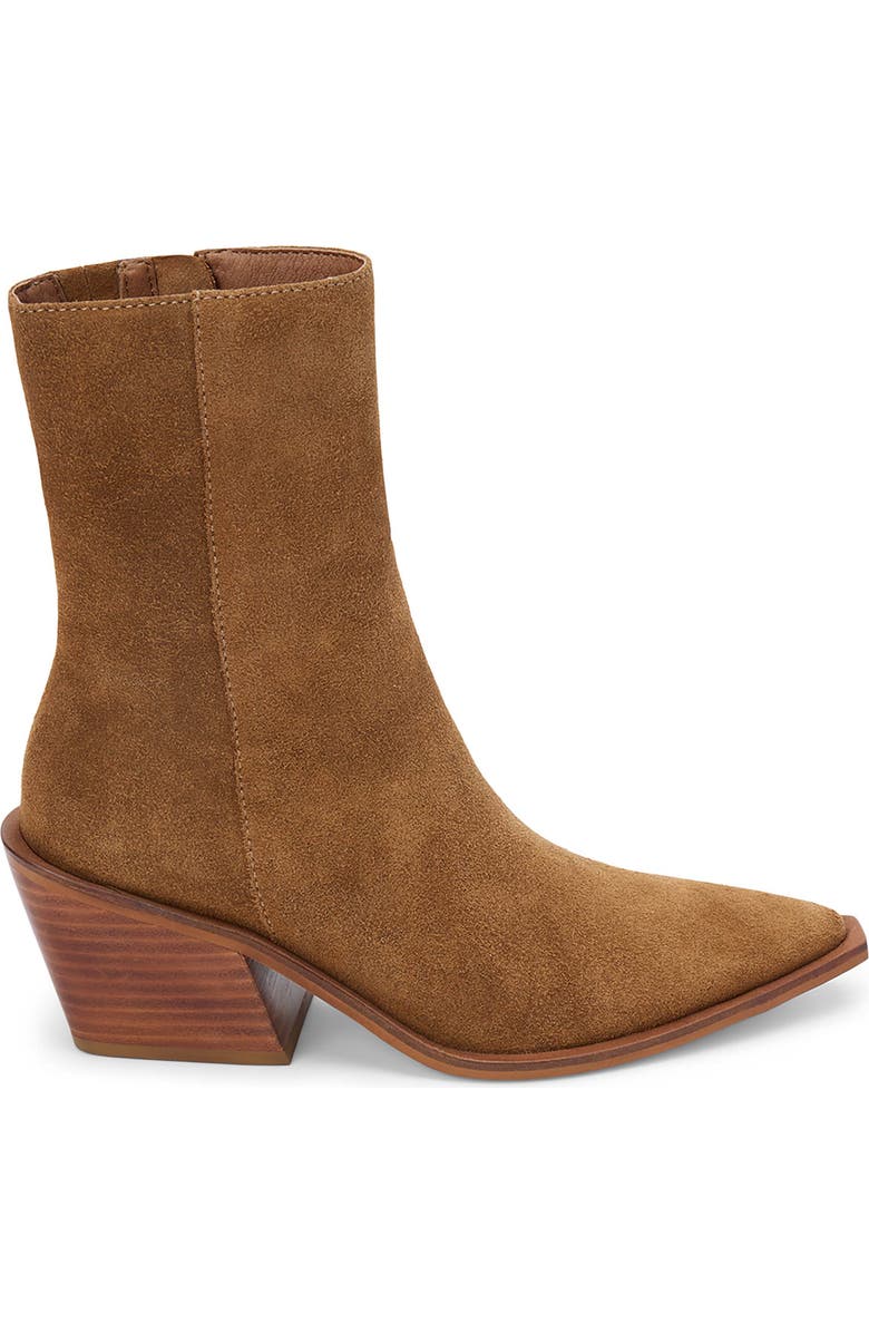 Matisse Cleo Pointed Toe Bootie, Alternate, color, Bourbon