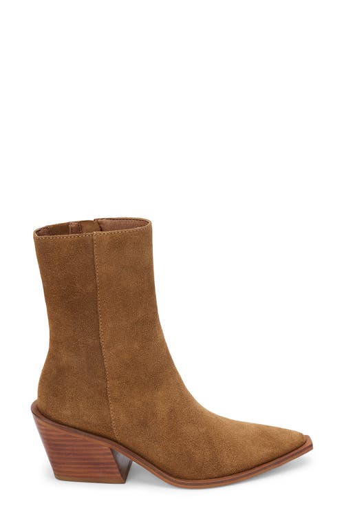 Matisse Cleo Pointed Toe Bootie In Brown