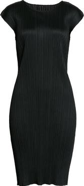 Pleats Please Issey Miyake Pleated Dress