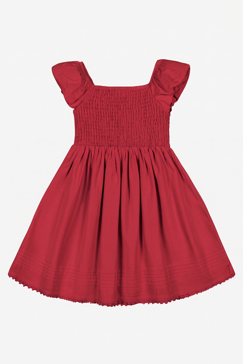 Kids' Organic Sateen Flower Girl Dress