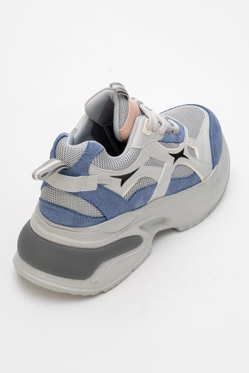 Prologue Shoes Marron Sport Sneakers In Animal Print