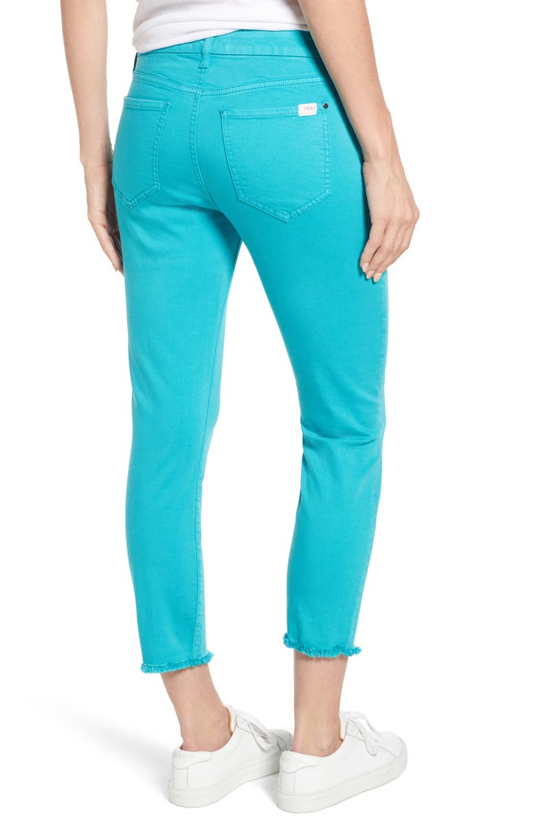 JEN7 by 7 For All Mankind JEN7 Fray Hem Crop Skinny, Alternate, color, 