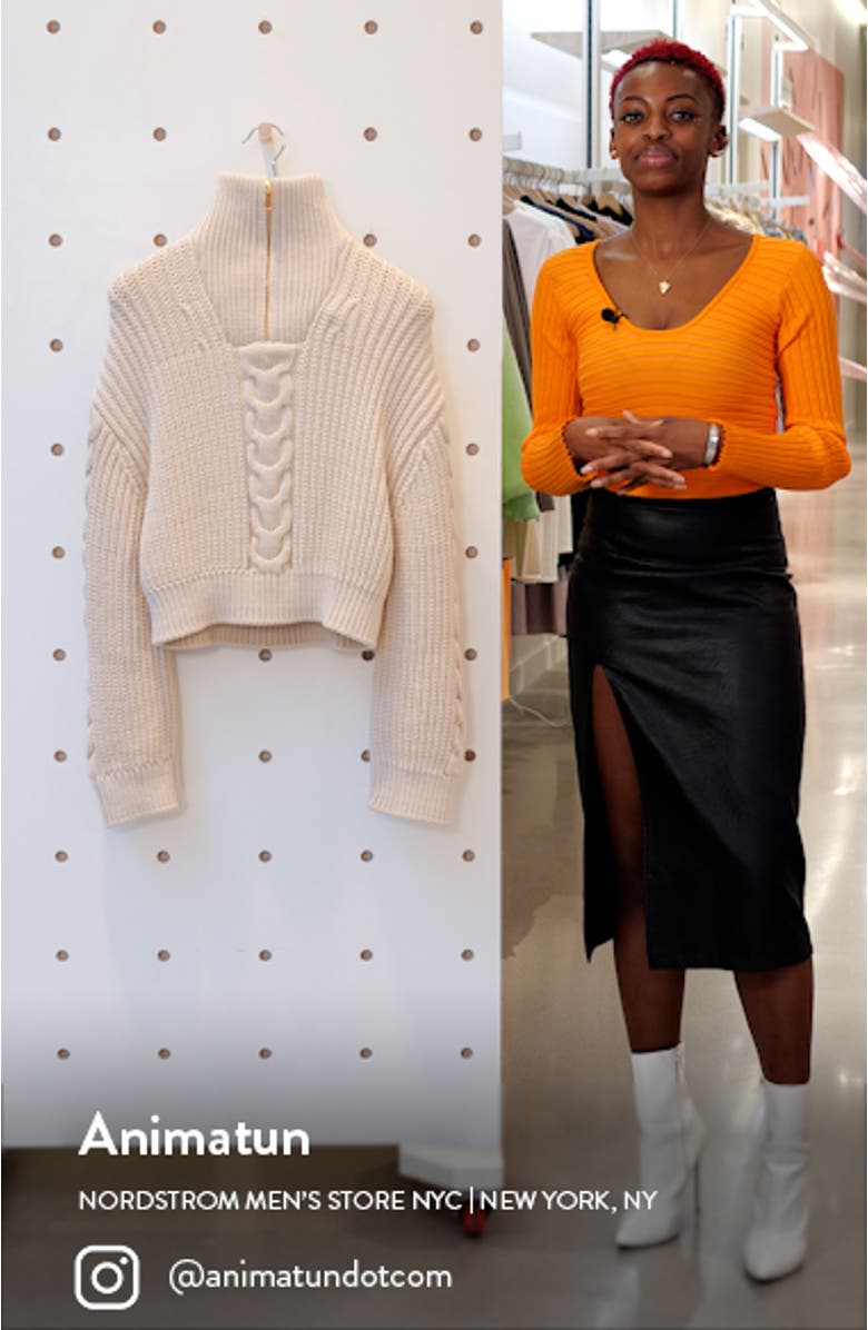Eria Cable Knit Sweater, sales video thumbnail