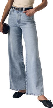 LE JEAN Juliette High Waist Wide Leg Jeans