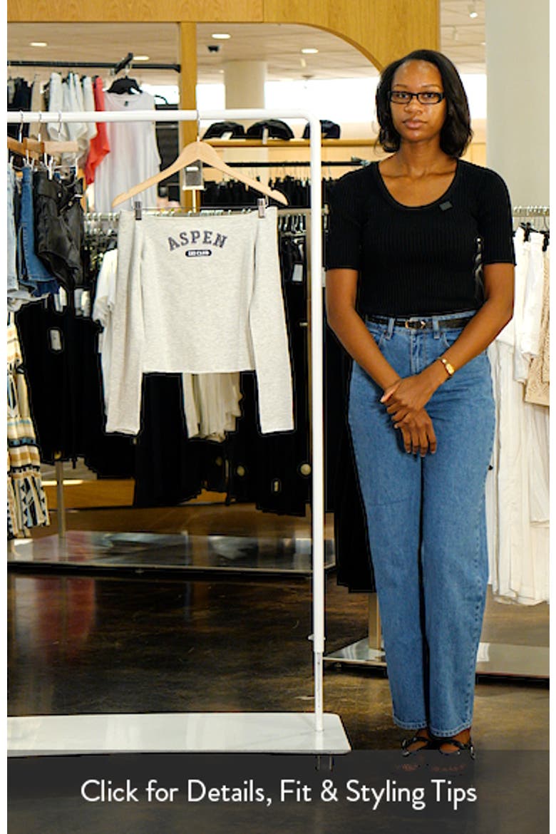 Ski Club Off the Shoulder Top video