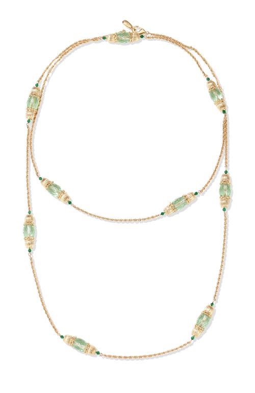 Rc Retro Chic Nut Fairy Necklace In Gold