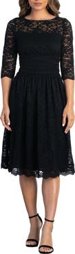Kiyonna Luna Lace Cocktail Dress