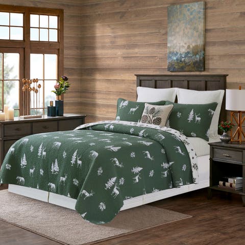 Fernwood Forest Bedding Quilt Collection