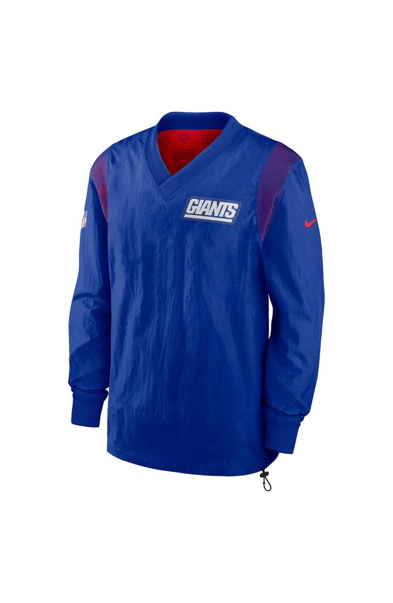 Nike Men's Nike Royal New York Giants Sideline Team ID Reversible Pullover Windshirt, Alternate, color, Royal