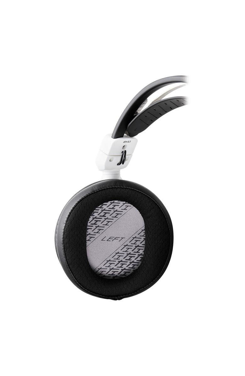 Audio-Technica ATH-GL3 Closed-Back High-Fidelity Gaming Headset, Alternate, color, White
