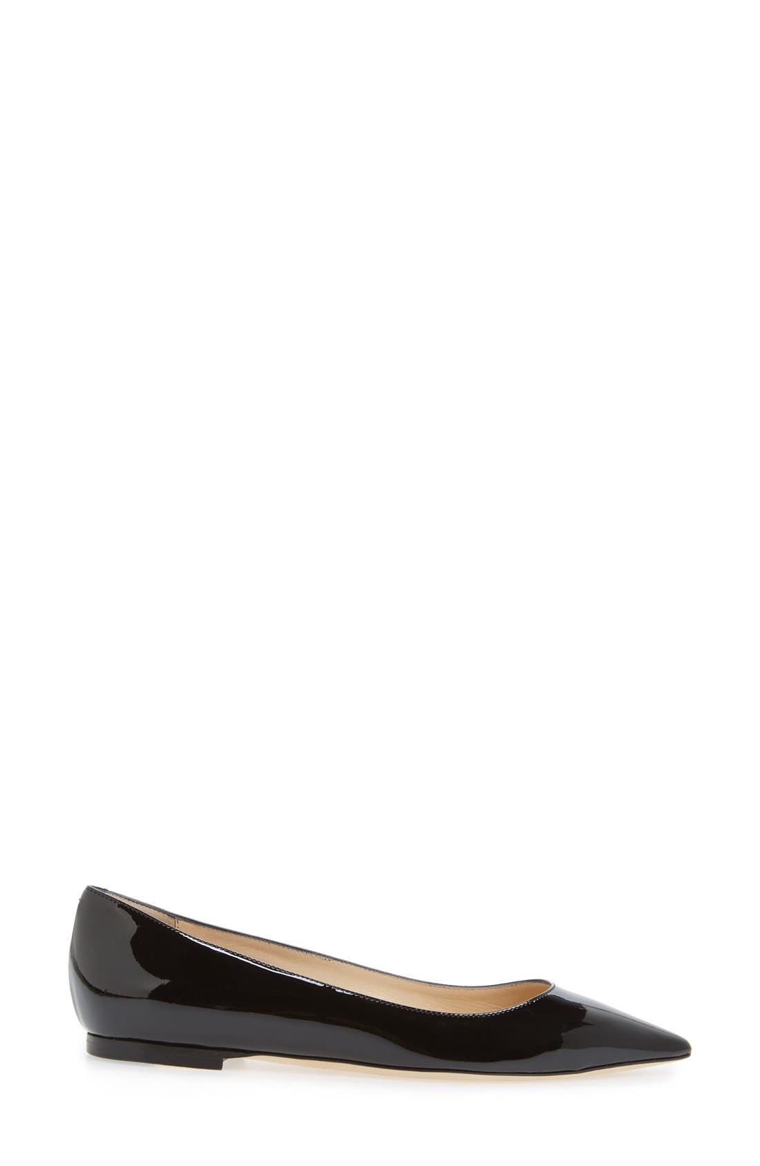 Jimmy Choo 'Romy' Pointy Toe Flat, Alternate, color, 