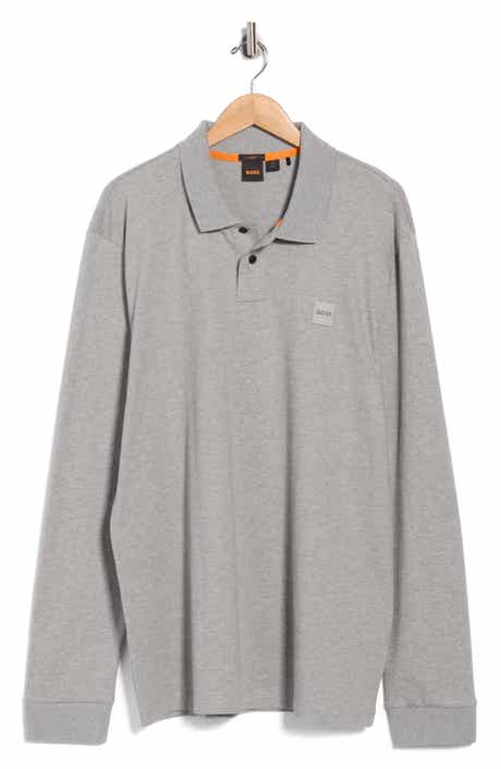 Passerby Stretch Cotton Long Sleeve Polo
