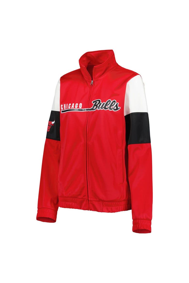 Women's G-III 4Her by Carl Banks Red Chicago Bulls Change Up Full-Zip Track Jacket, Alternate, color, Red