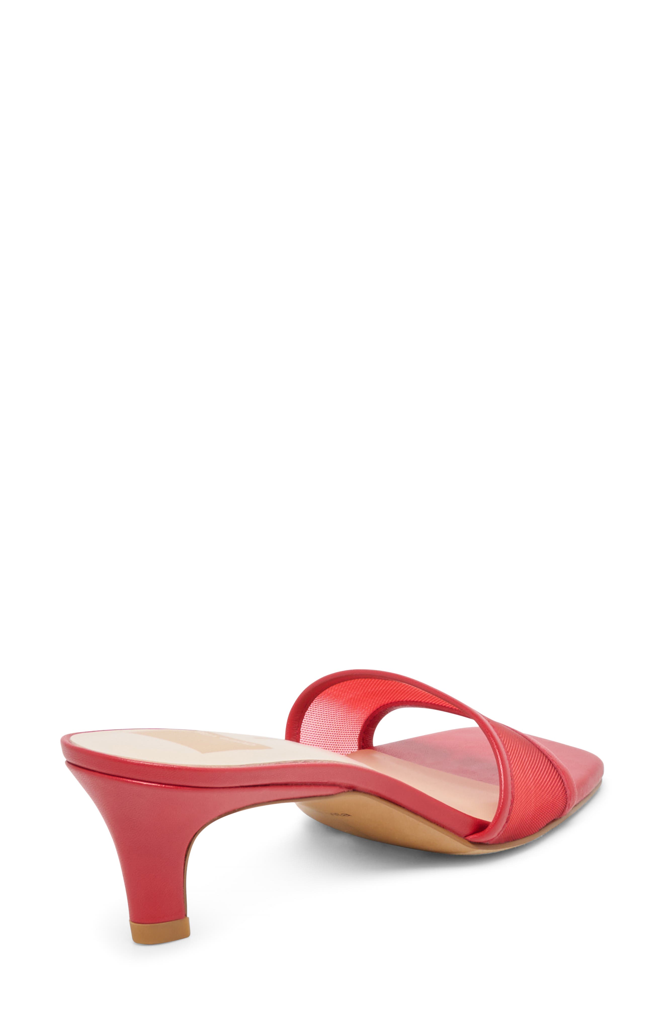 Dolce Vita Rexa Mesh Sandal, Alternate, color, Cherry Mesh