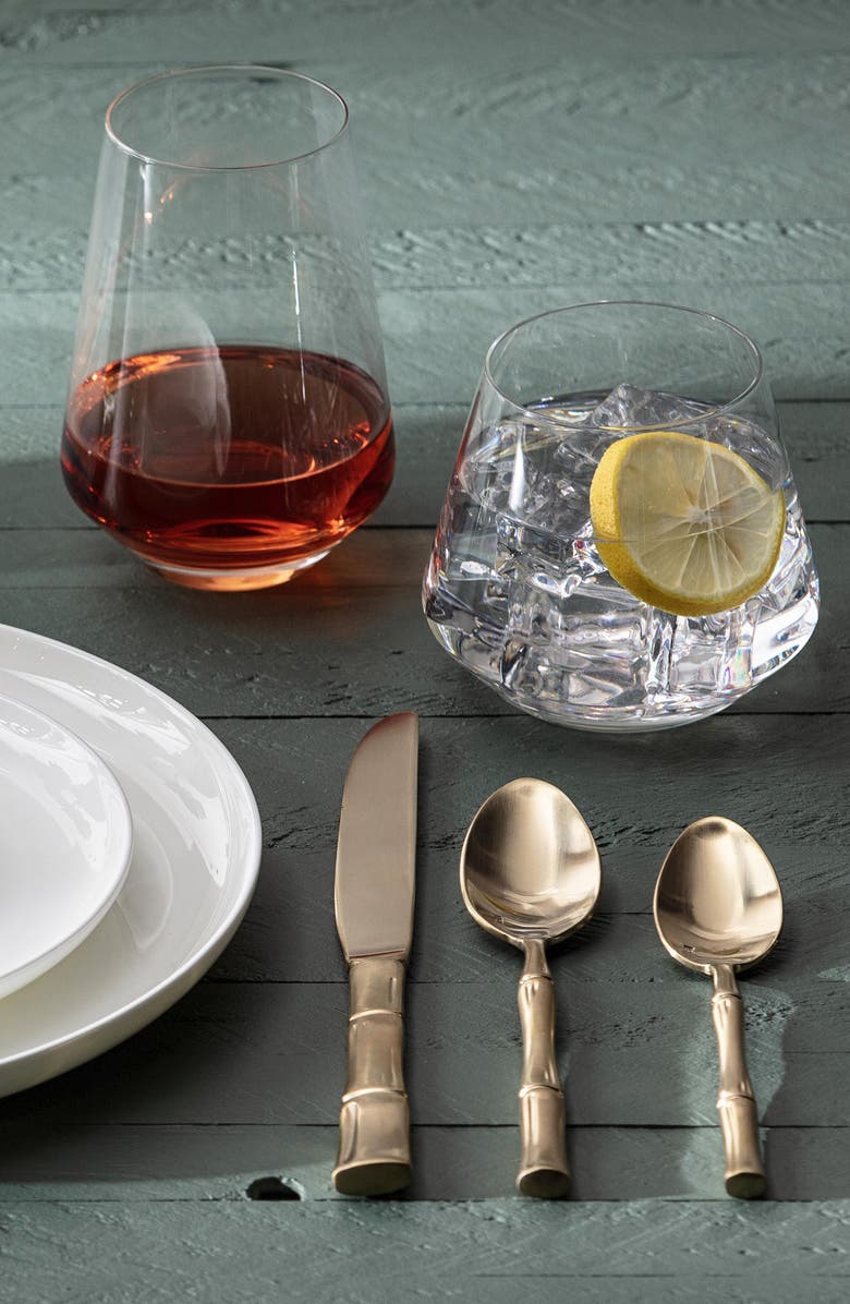 Fortessa Royal Pacific Brushed Champagne 5-Piece Place Setting, Alternate, color, 