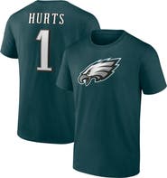 FANATICS Men's Fanatics Branded Jalen Hurts Midnight Green Philadelphia Eagles Player Icon T-Shirt