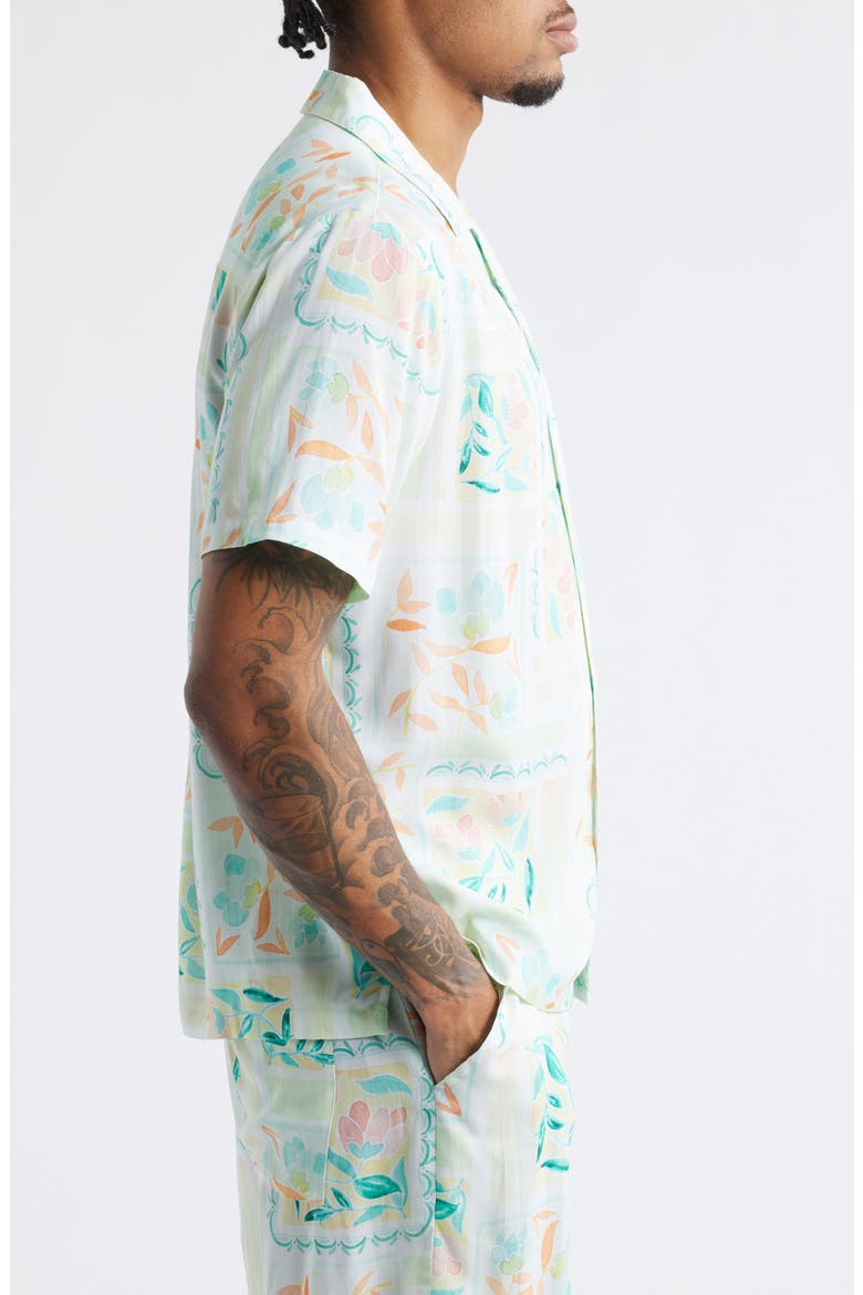 Byron Print Camp Shirt, Alternate, color, OFF WHITE