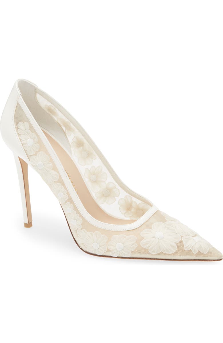Stuart Weitzman Stuart Power 100 Pump, Main, color, Cream.