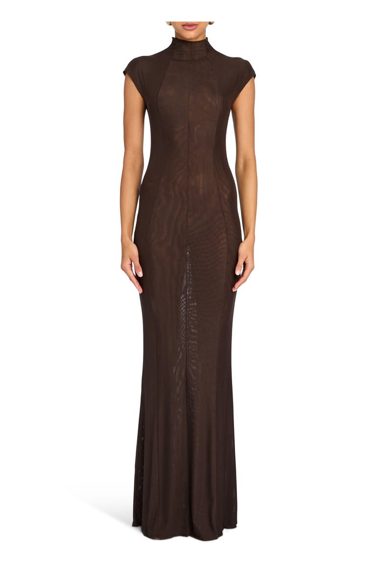 SER.O.YA Laissa Mesh Maxi Dress, Main, color, 