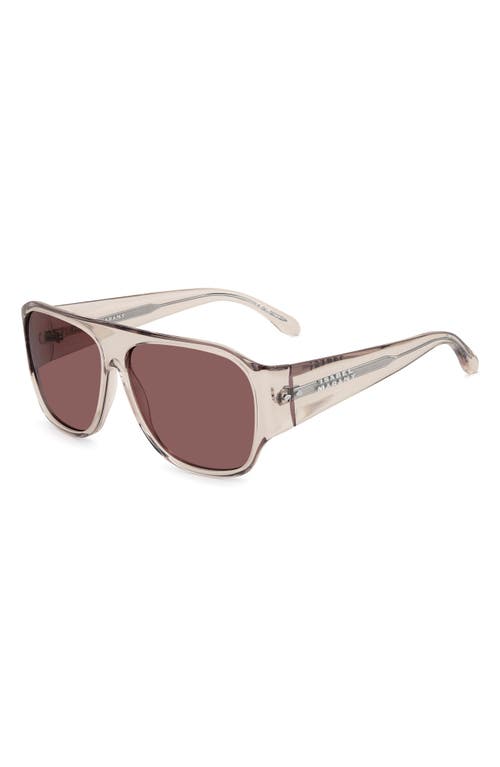 Isabel Marant 60mm Navigator Sunglasses In Brown