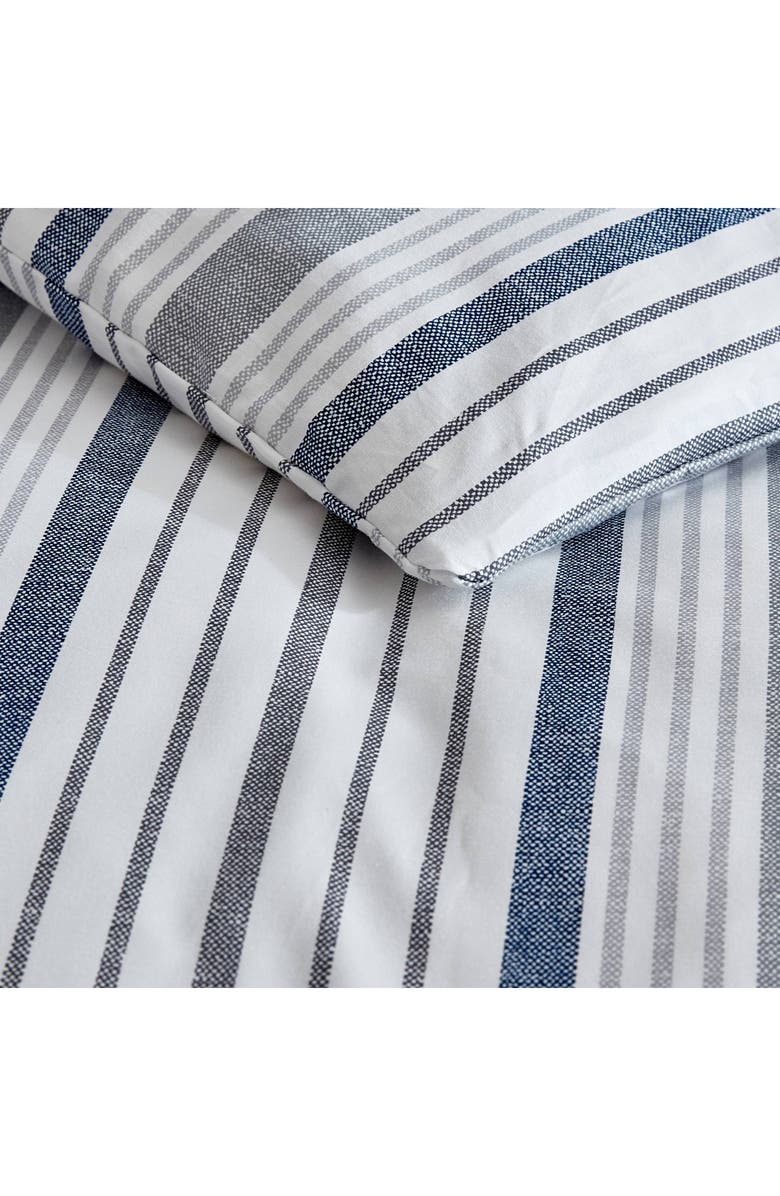 STONE COTTAGE Conrad Reversible Cotton Sateen Comforter & Sham Set, Alternate, color, Grey