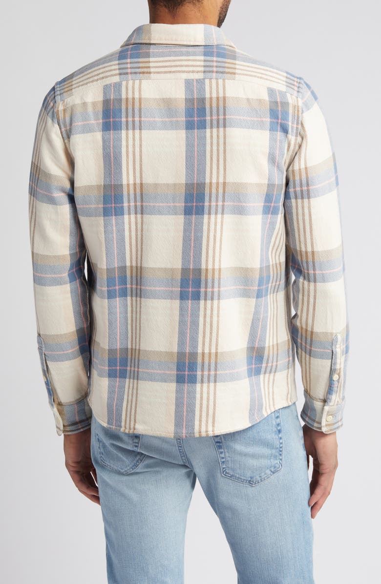 Faherty The Surf Organic Cotton Flannel Button-Up Shirt, Alternate, color,